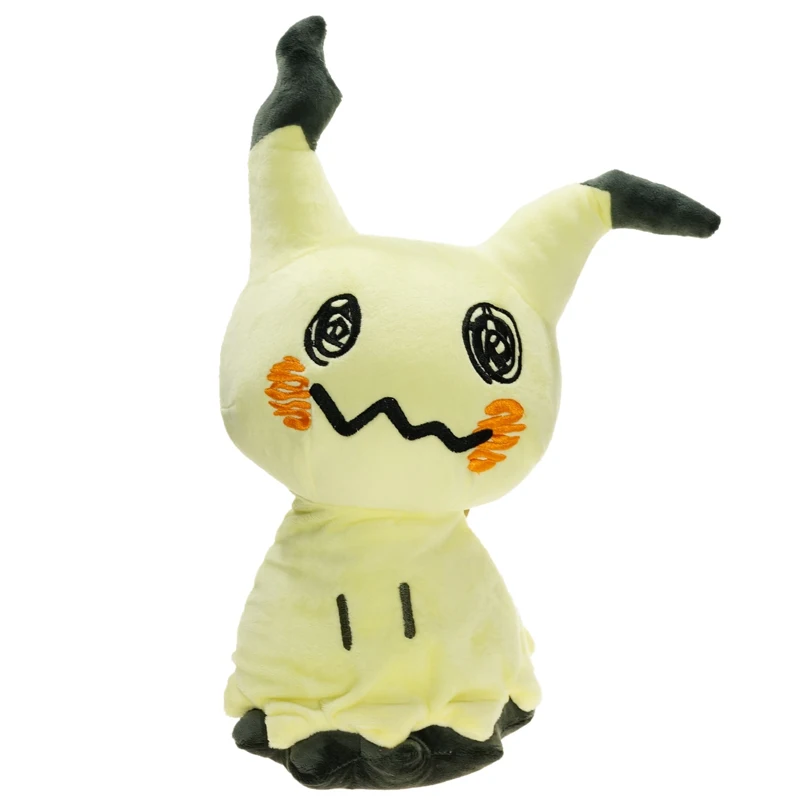 Плюшевая игрушка Mimikyu аниме Покемон 25 см мягкая кукла с наклонной головой подарок