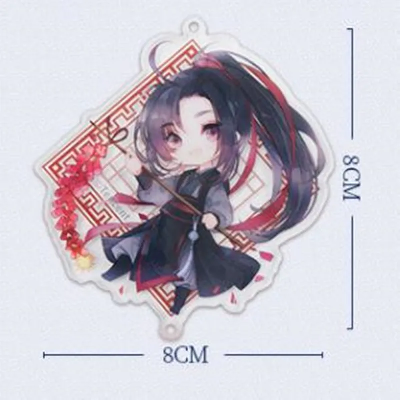 Grandmaster Demonic культивирование Lan WangJi Wei WuXian акриловый брелок, подарки YLM9984