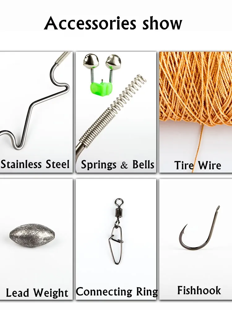 Автоматический рыболовный крючок рыболовная леска из нержавеющей стали с