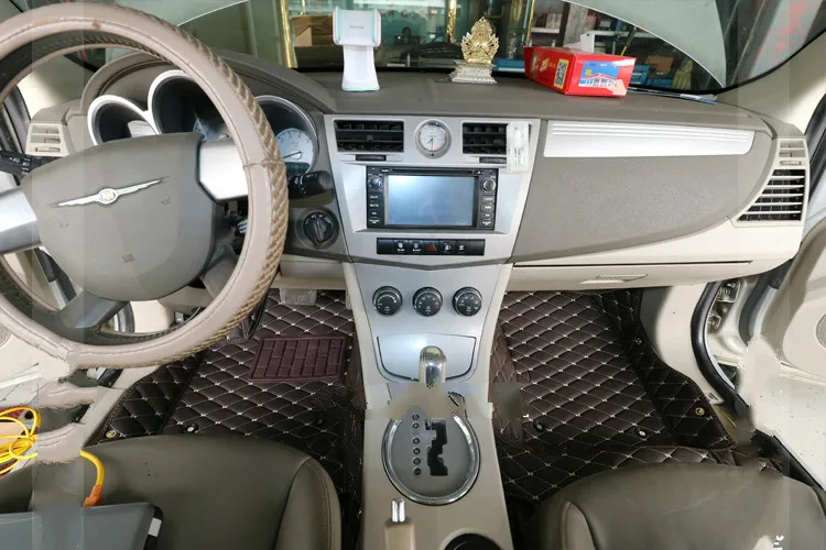 Специальный автомобильный напольный коврик HZHZQX на заказ для Chrysler Sebring 300 300C Grand