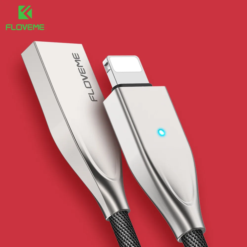 Зарядный usb кабель FLOVEME для iPhone зарядный 11 XR 7 Pro Max|Кабели мобильных телефонов| |