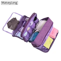 travel underwear bags womens cosmetic makeup clothing bra organizer weekend overnight pouch product stuff accessories