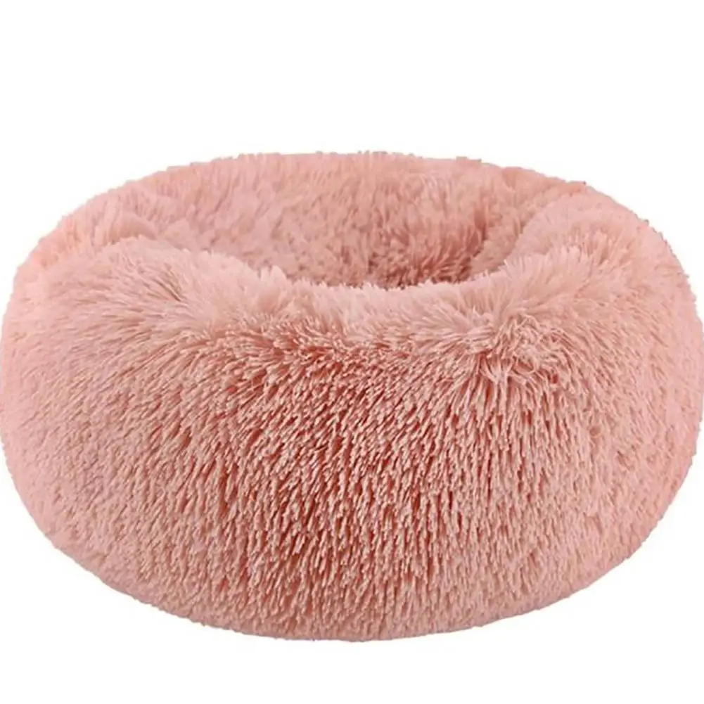 Милые круглые макароны мягкие длинные плюшевые теплый мягкий для питомца гнездо