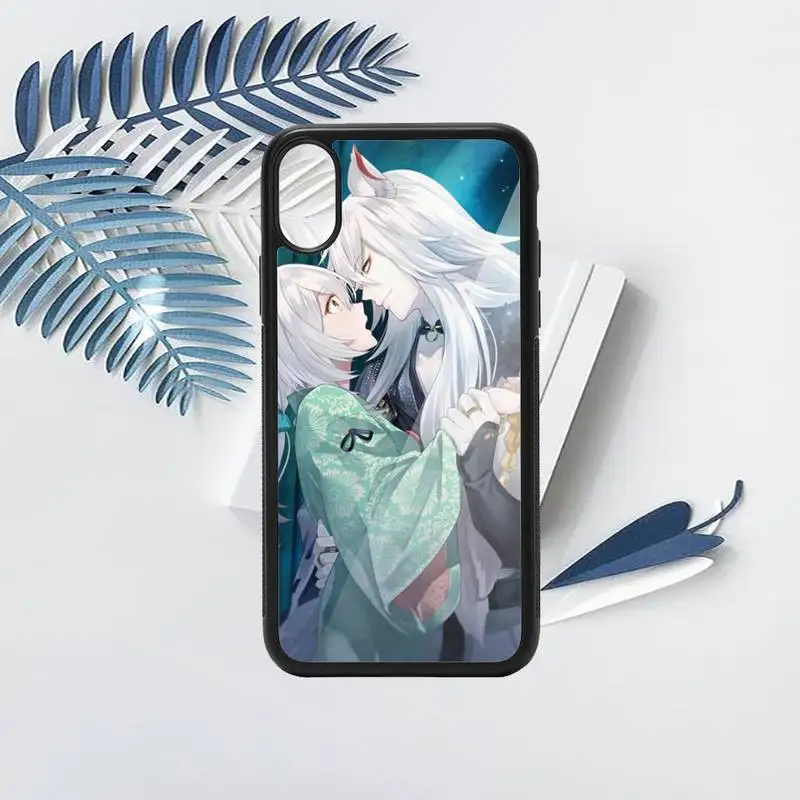 

Anime Kamisama Hajimemashita Tomoe Phone Case PC for iPhone 11 12 pro XS MAX 8 7 6 6S Plus X 5S SE 2020 XR