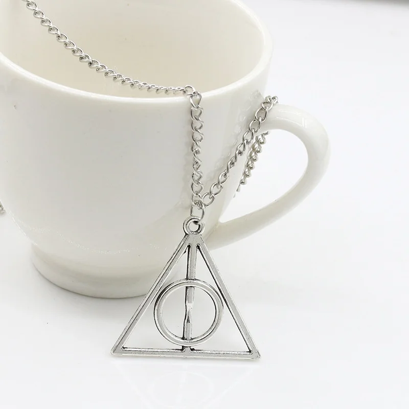 Модная бижутерия винтажное очаровательное треугольное геометрическое ожерелье