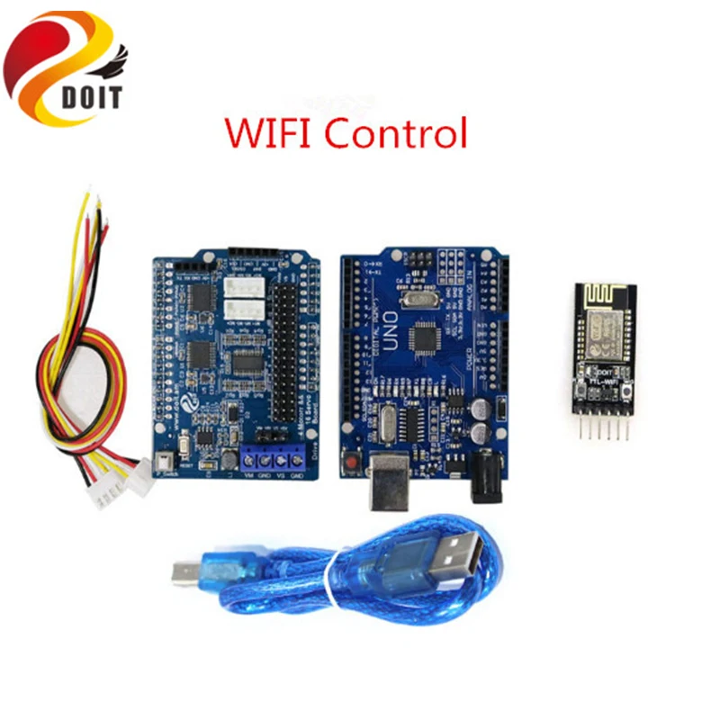 Комплект управления SZDOIT для Arduino макетная плата UNO с Wi-Fi/Bluetooth/ручкой + драйвера