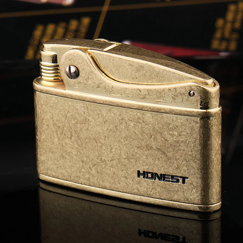 Оригинальная керосиновая Зажигалка в стиле ретро металлическая старомодная