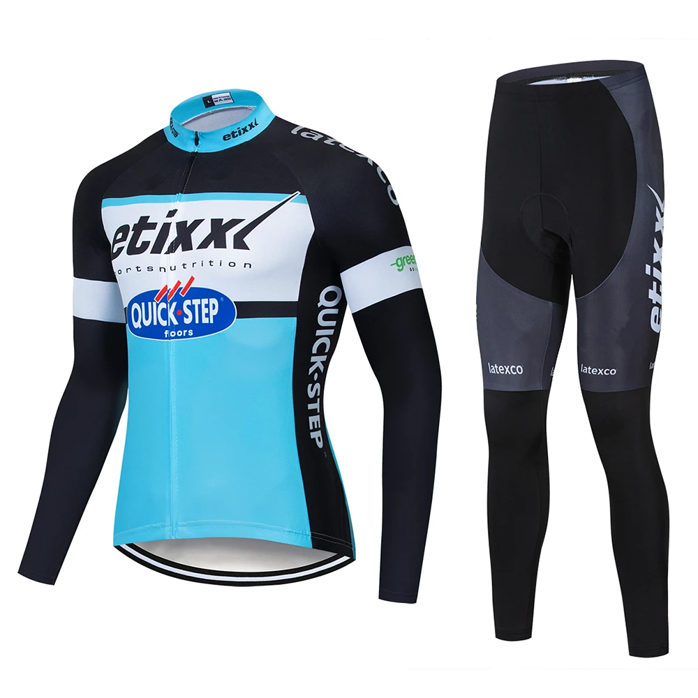 Etixx профессиональная команда, Мужская велосипедная майка с длинным рукавом, костюм для горного велосипеда, одежда для велосипеда, нагрудник, спортивный костюм для езды на велосипеде - Цвет: 9