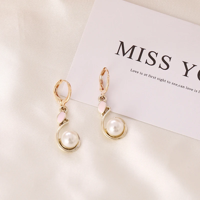 Bacolod жемчуг длинные висячие серьги для женщин и девочек 2020 Новое поступление