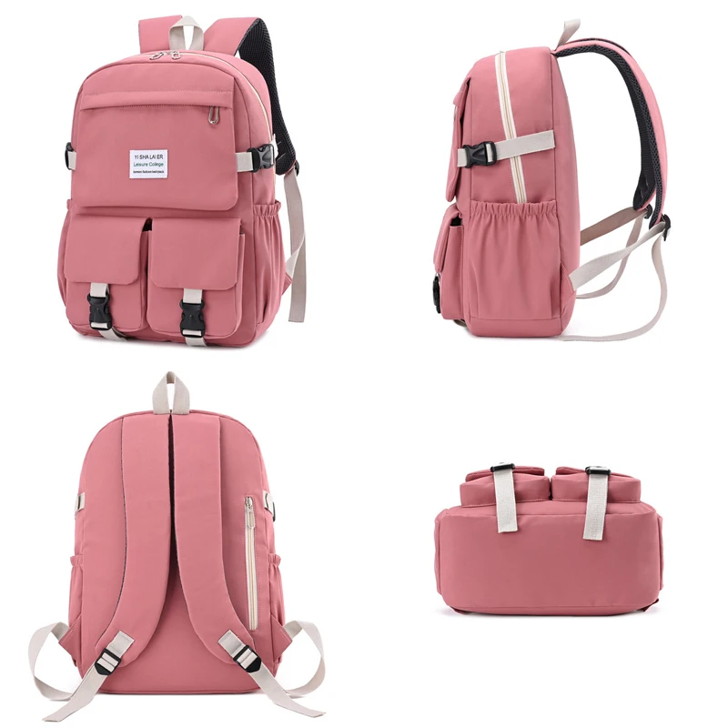 School Bags for Student Large Capacity Backpack Schoolbag Female College Style Student Backpack 2021