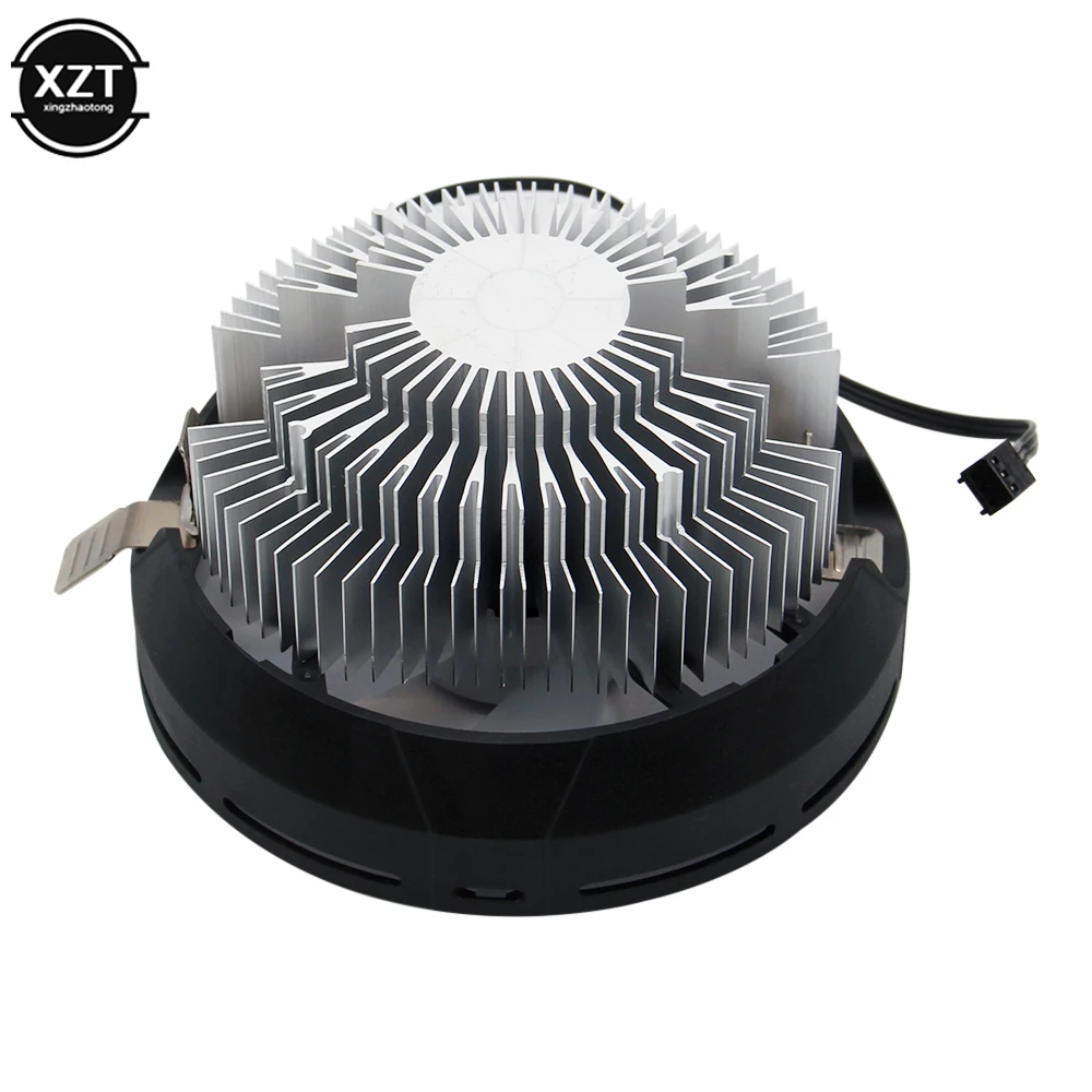 Радиатор охлаждения процессора Светодиодный радиатор AMD Intel бесшумный 3Pin ПК