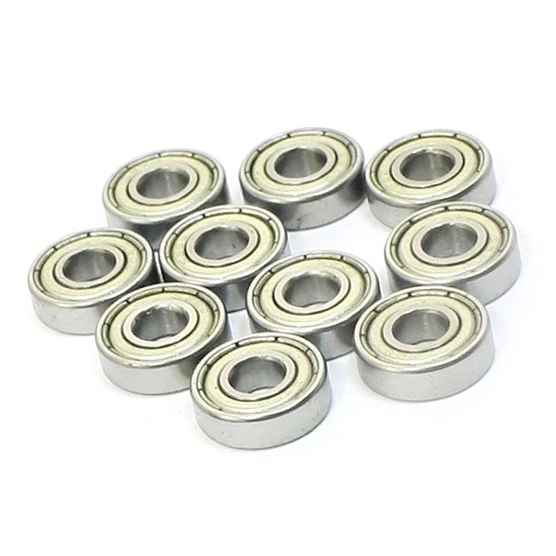 

10Pcs 695Z 5mm x 13mm x 4mm Mini Deep Groove Ball Bearing Ball Bearing