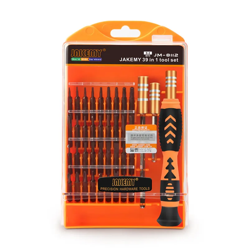 Набор инструментов для ремонта JAKEMY 39 в 1 профессиональный многофункциональный