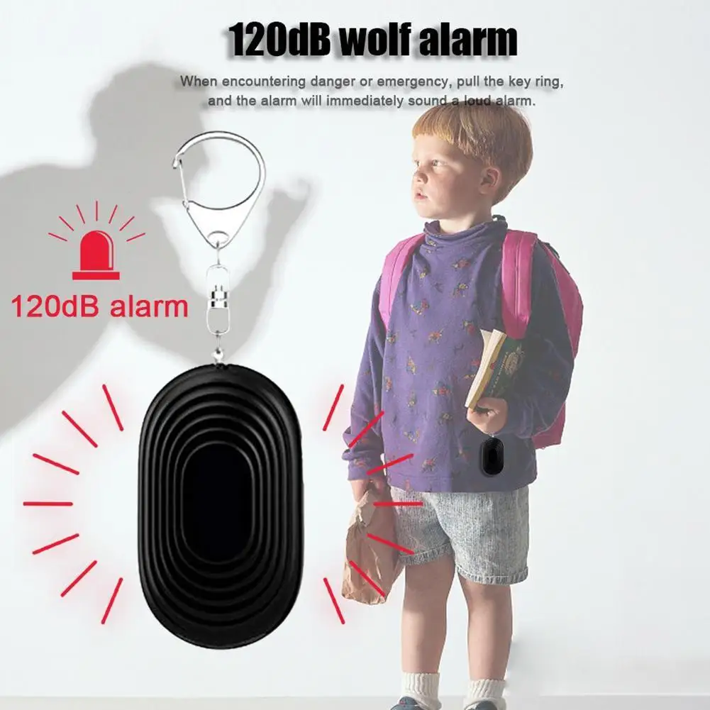 Кнопка аварийной сигнализации + светодиодный фонарик для самозащиты