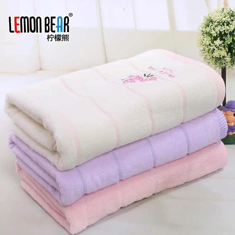 Zero Twist Lavender Rose Bath Towel High Quality Health Comfortable Skin Soft Absorbent | Спорт и развлечения