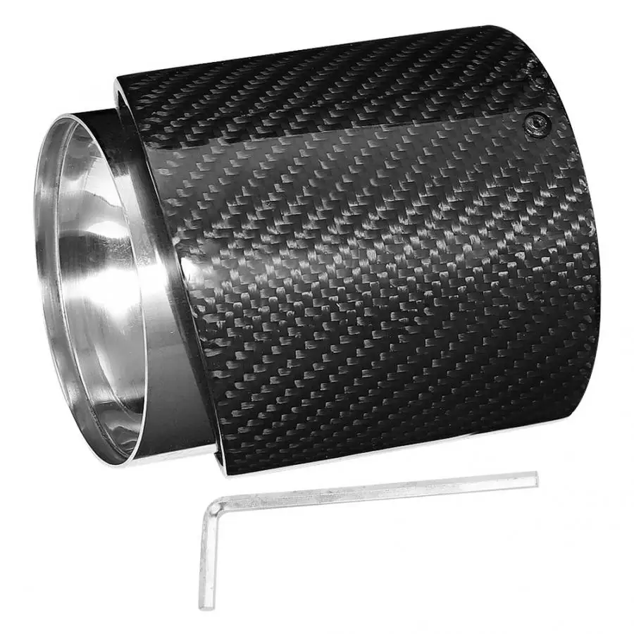 Универсальный автомобильный наконечник выхлопной трубы из нержавеющей стали 3 5