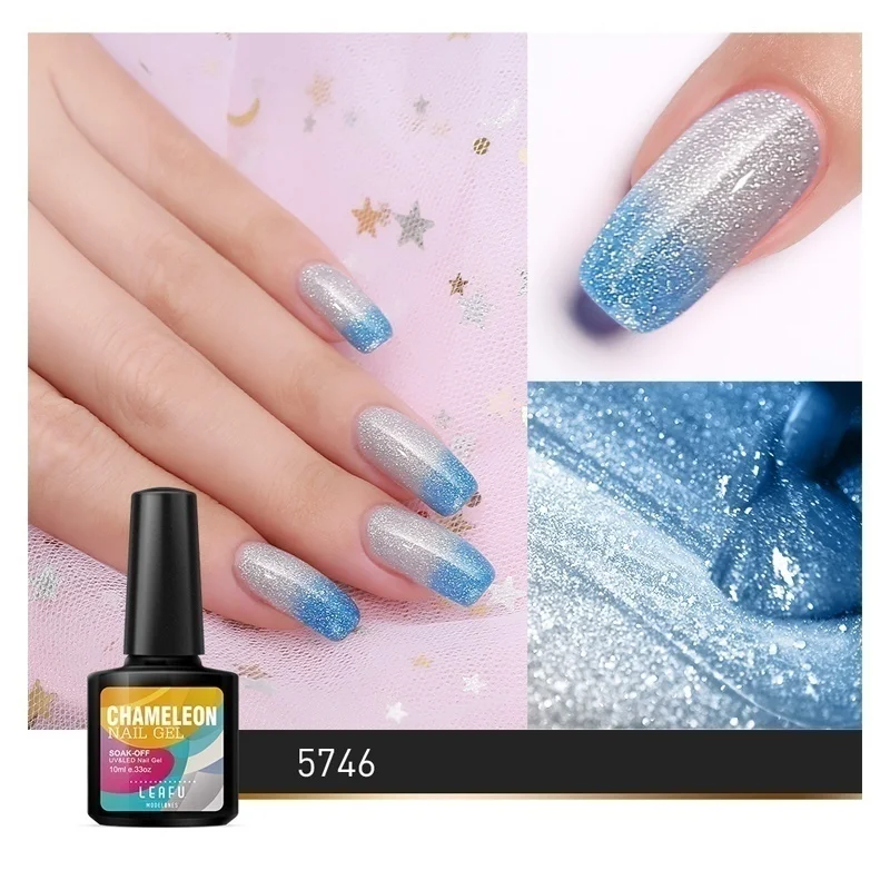 Modelones 10 мл Термо Температура УФ гель для ногтей Горячая продажа изменение