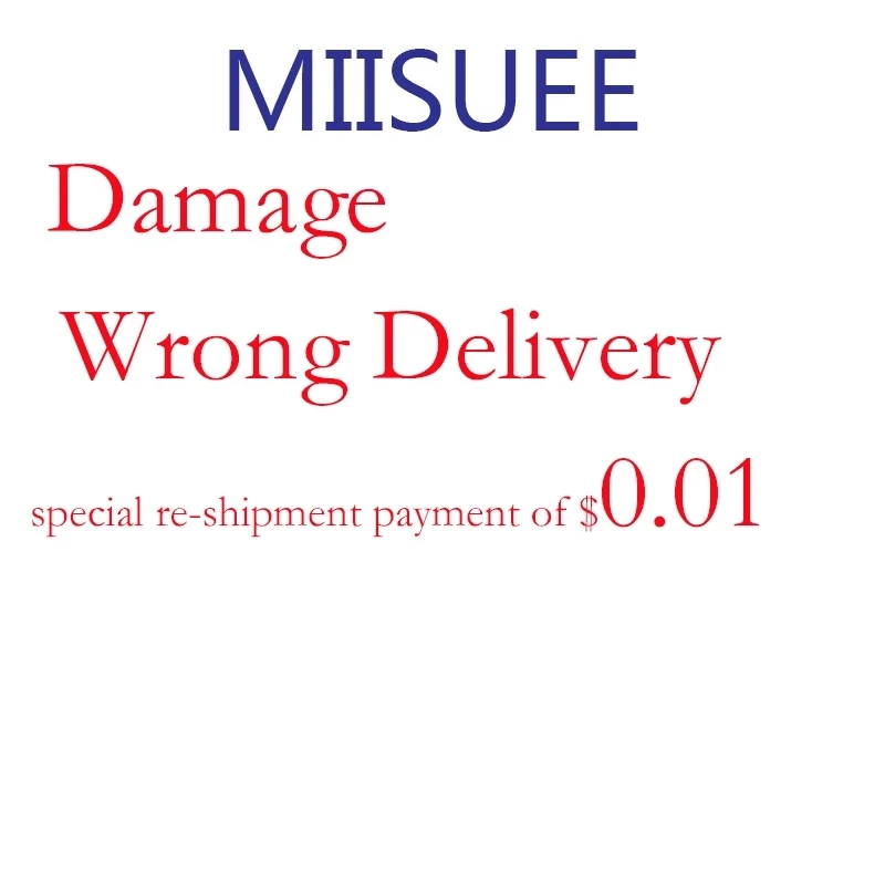 

Damage, wrong delivery, special Redelivery