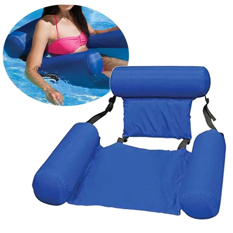 

Floating Swimming Mattress Lounger Floating Sleeping Cushion Foldable Inflatable Air Mattress Bed Chair Inflatable Floating Row