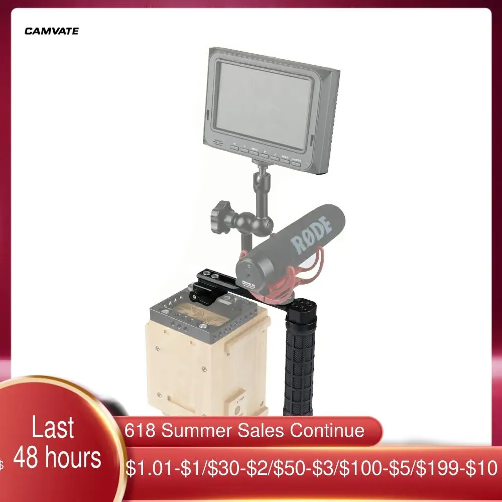 CAMVATE NATO L образный резиновый ручной захват с зажимом NATO/защитная направляющая и