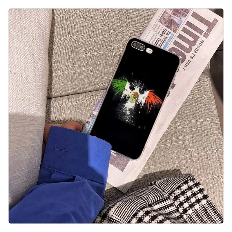 Чехол для телефона с мексиканским флагом iPhone 11 12 13 mini pro XS MAX 8 7 6 6S Plus X 5S SE 2020 XR |