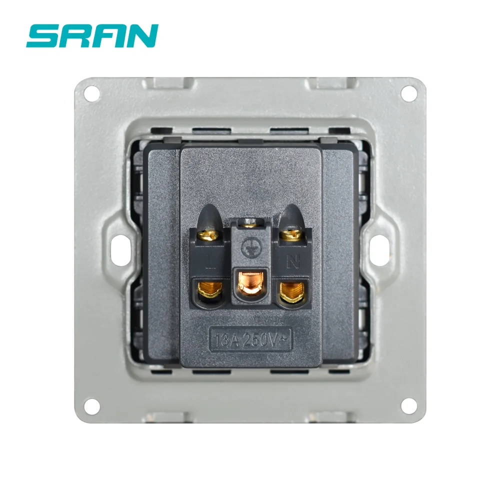 SRAN 5 отверстий многофункциональная настенная розетка Международная