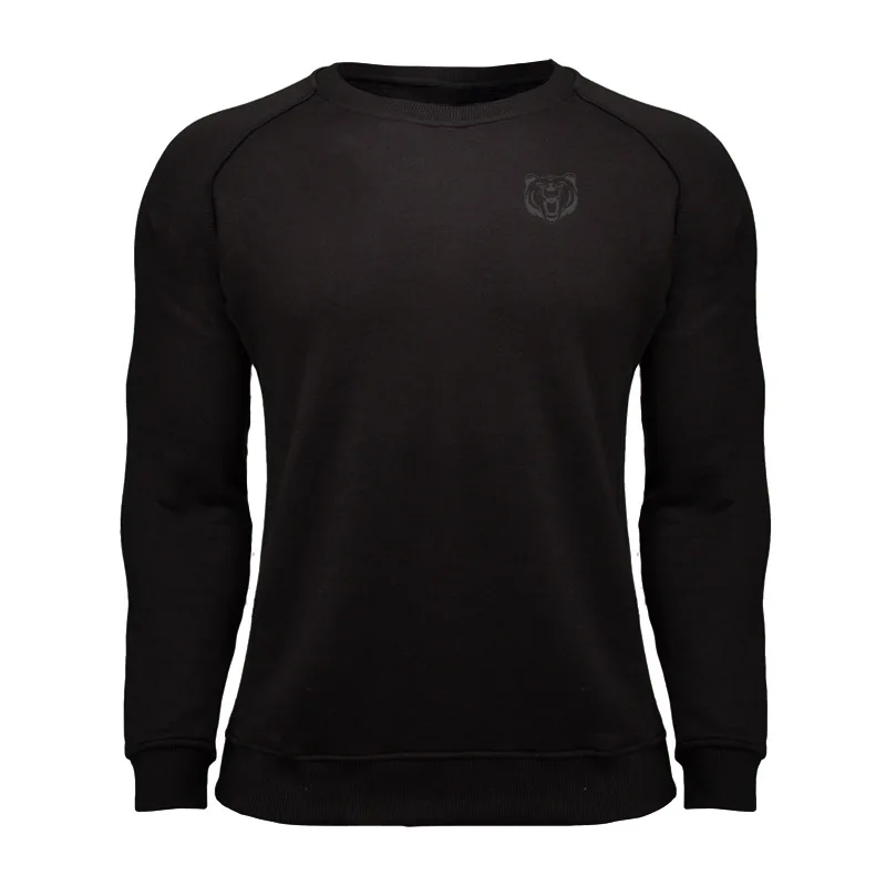 Модный новый мужской пуловер для фитнеса тренировок по бодибилдингу хлопковая