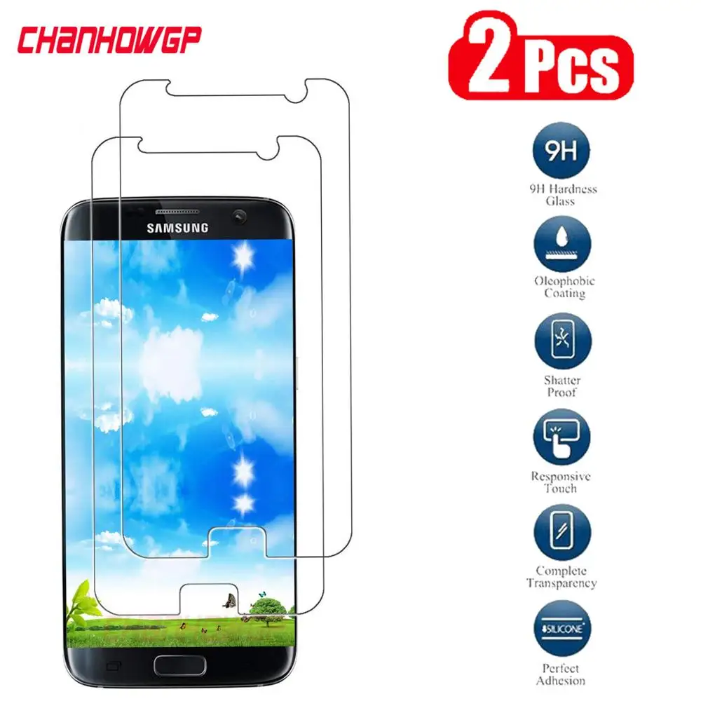 2 шт S7 покрытие 9H закаленное стекло для samsung Galaxy S7 G930F Защита экрана для samsung Galaxy S7 Duos защитная пленка Funda