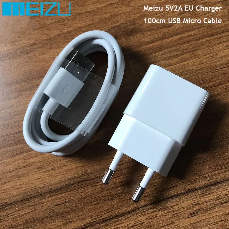 100% оригинальное настенное зарядное устройство 5v2a адаптер EU/US для Meizu M5C m5 m6 note m5s
