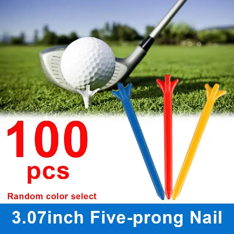 100 шт. пластиковые иглы для мяча гольфа |