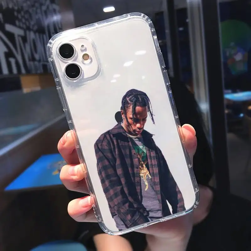

Travis Scott Astroworld Phone Case Transparent for Clear iPhone 11 12 mini pro 8 7 6 6S XS MAX Plus X 5S SE 2020 XR