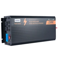 chgaoy reliable pure sine wave peak 5000w inverter with lcd display 2500w full power vehicle mounted domestic inverter 12v 120v