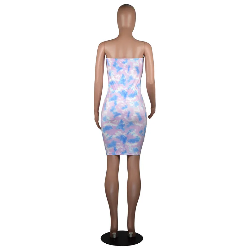 Новинка 2020 женское платье на бретельках платья с открытыми плечами и цветным