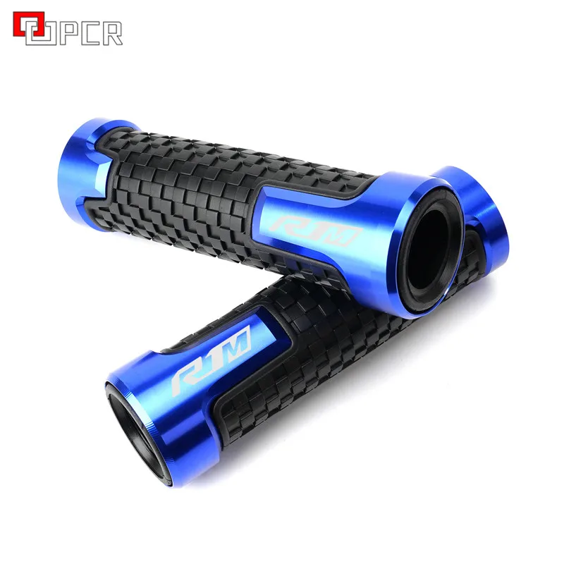 Резиновые пластиковые Углеродные ручки для мотоциклов 22 мм ручные захваты YAMAHA YZF