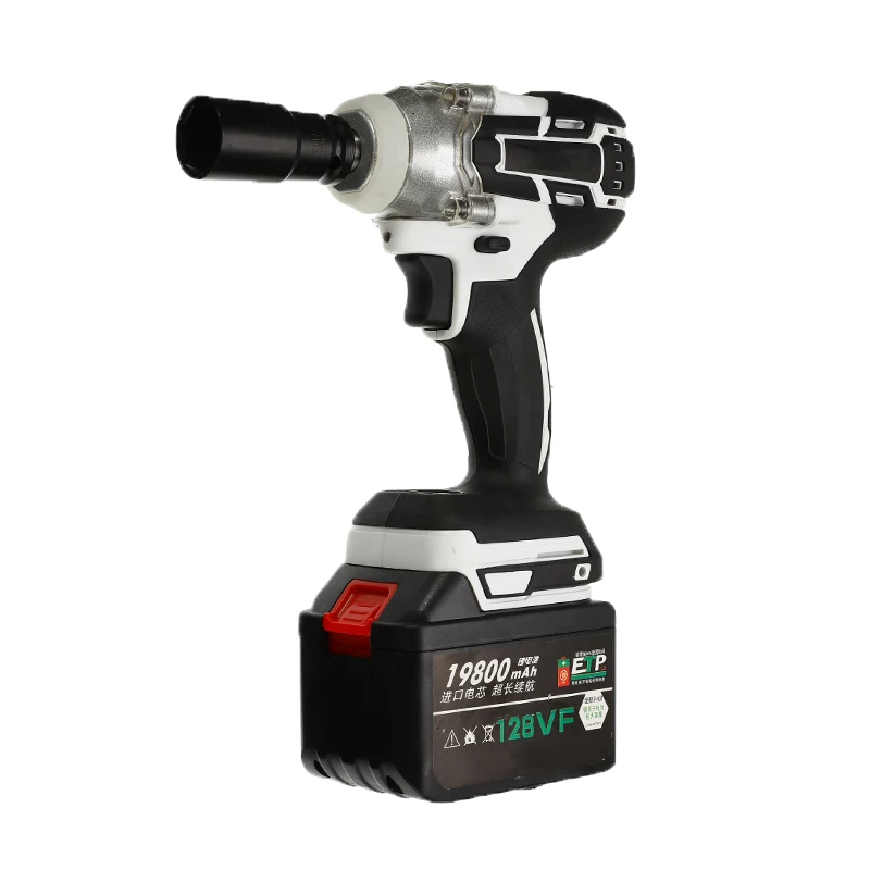 

128V 1280W 19800mAH Electric Cordless Brushless Hammer Multifunction 240-520NM Adjustable Stepless Speed Power Drill Screwdriver