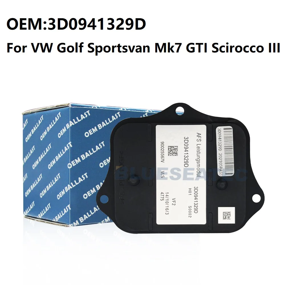NEW OEM For VW Golf Sportsvan 14-16 Golf Mk7 GTI 13-17 Scirocco3 14-17 XENON LED Module Ballast Headlight AFS Control 3d0941329d