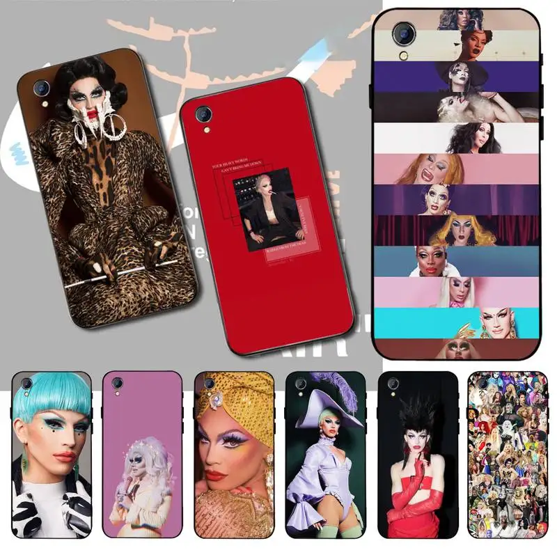 

CUTEWANAN American Drag Queen Aquaria DIY Luxury Phone Case For Vivo Y91c Y17 Y51 Y67 Y55 Y93 Y81S Y19 V17 vivos5