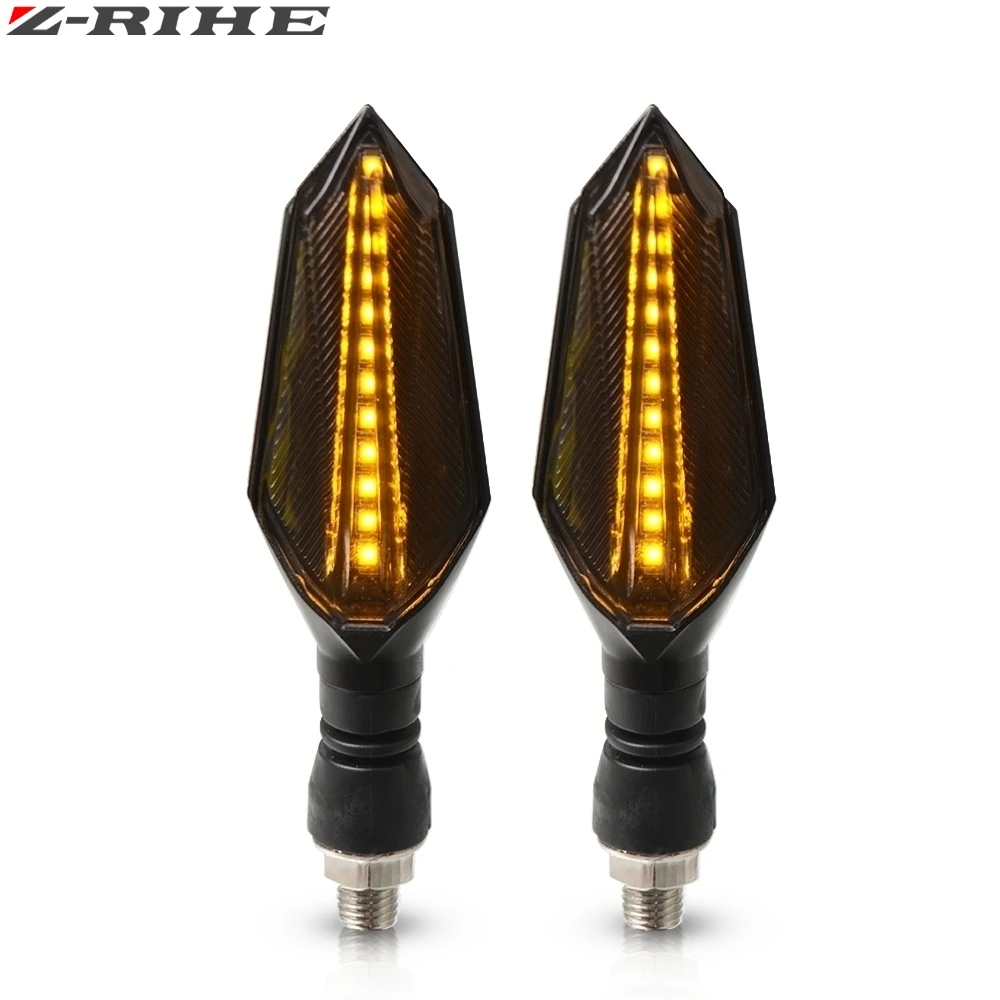 Для Kawasaki Z750 Z750R Z750S R S Z800 E Версия ER6n ER6f Z800 Z1000 мотоцикл поворотные сигнальные огни струящиеся мерцающие, светодиодные мигалки