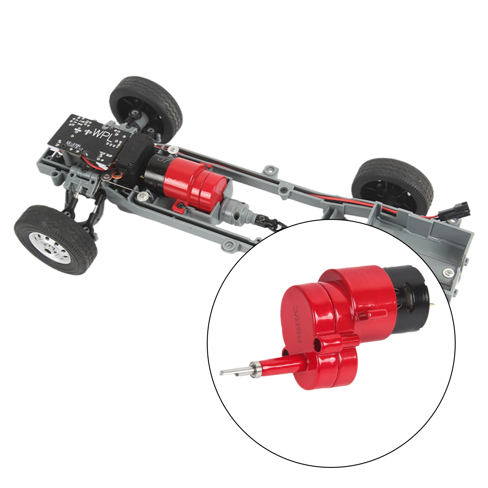 

Alloy Fits for WPL D12 RC Model Truck Car Modification Parts