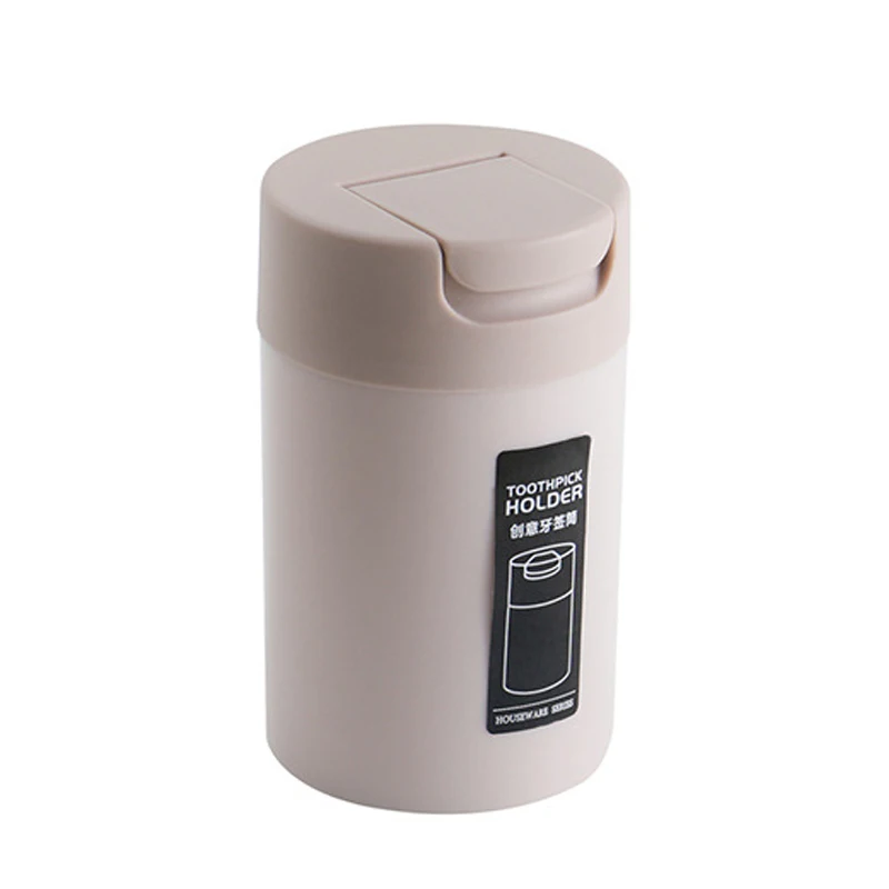 

New pattern Toothpick Holder Toothpick Dispense Toothpick Storage Container Box Dust-proof Simple fashion