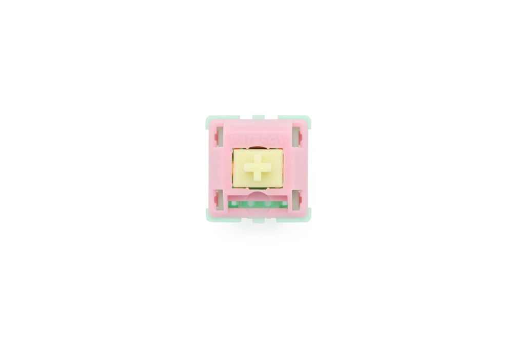 Keyfirst Gateron крем Пользовательский переключатель 4pin 5pin RGB линейный 62g force mx клон для