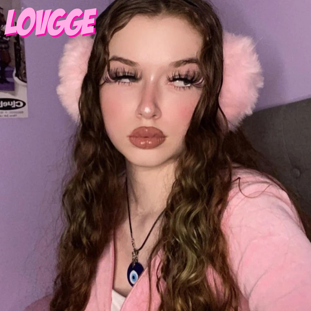 

LOVGGE Lashes With Color Streaks Two Toned Colored Mink Eyelashes New Trend Wholesale Items For Business Drop Shipping