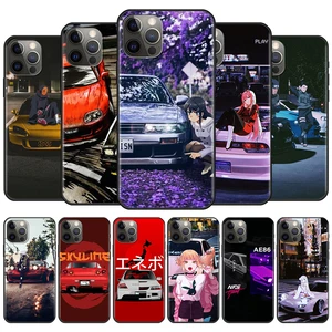 Best Phone Case For Apple iPhone 11 13 12 Pro Max Mini X XS XR 6 6S 7 8 Plus 5 5S SE(2020) Coque Famous Sport Car AE 86 JDM