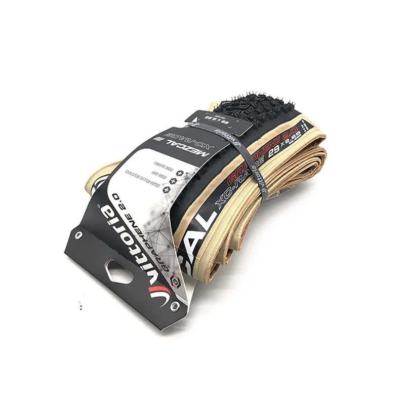 VITTORIA MEZCAL MTB Bike Tires G2.0 120TPI 4C TLR 29 inches XC-RACE Tubeless Foldable Mountain Bicycle Skinwall |