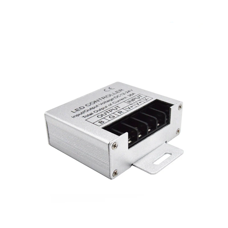 LED RGB controller RF remote 30A 36A 12V 24V 360W 720W 28key for rgb smd 5050 3528 led strip and module lights | Освещение