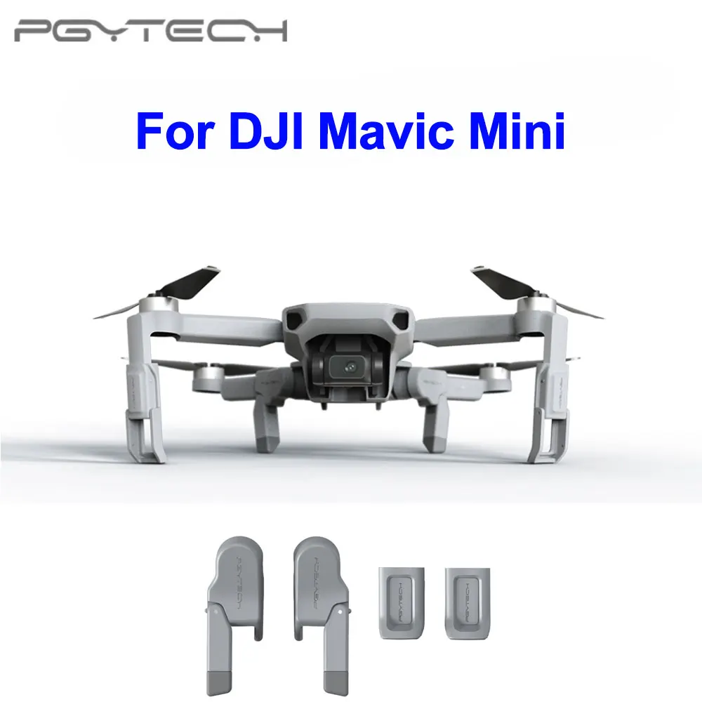 PGYTECH DJI Mavic Mimi шасси Расширенная ножка шасси поддержка ног протектор Дрон аксессуары для DJI Mavic Mini