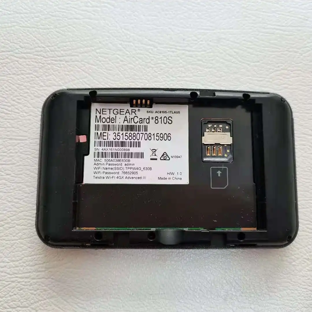Старый и бывший в употреблении сетевой адаптер AC810S 4g 600 Мбит/с Wi-Fi ключ lte