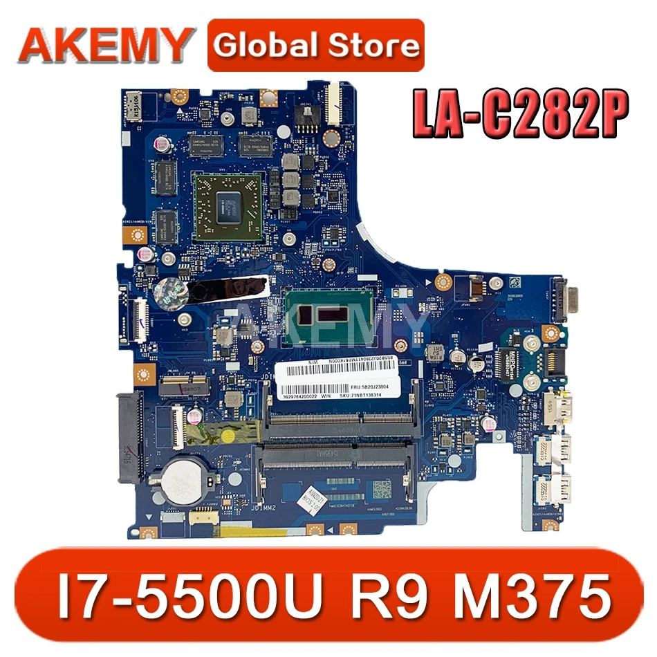 AIWZ0/Z1 LA C282P материнская плата для For Lenovo Z51 70 Y50C XIAOXIN V4000 ноутбук Процессор i7 5500U R9 M375