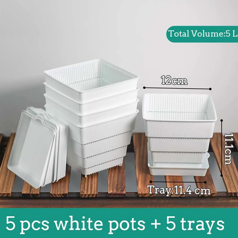 Meshpot пластиковые цветочные горшки 10 см, 12 см, 15 см