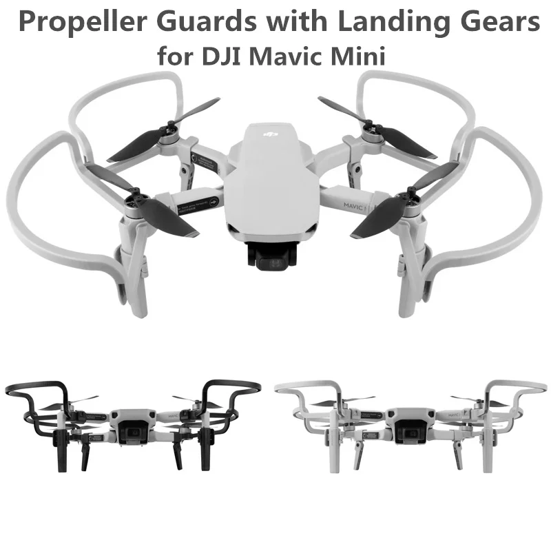 

Mavic Mini Propeller Guards with Landing Gears Propellers Shielding Rings Protectors Quick Release for DJI Mavic Mini Drone